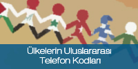 telefon kodları