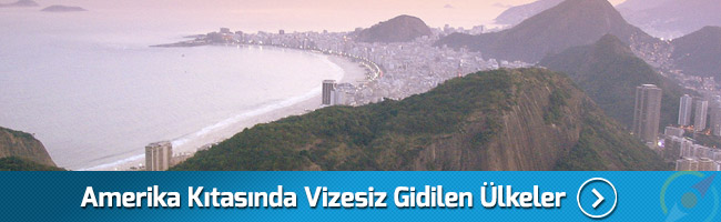 Amerika'da Vizesiz Gidilen Ülkeler
