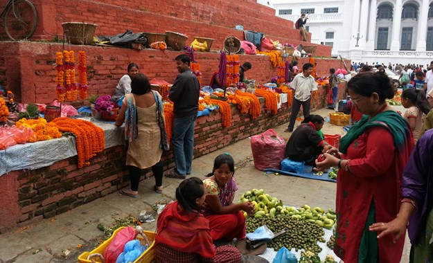 Nepal'de Alışveriş
