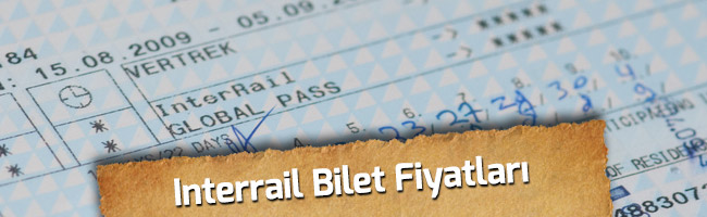 interrail bilet fiyatları